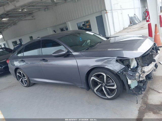45767077 :رقم المزاد ، 1HGCV1F38KA162768 vin ، 2019 Honda Accord Sport مزاد بيع