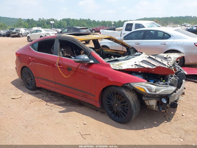 45767091 :رقم المزاد ، KMHD04LB5JU598162 vin ، 2018 Hyundai Elantra Sport مزاد بيع