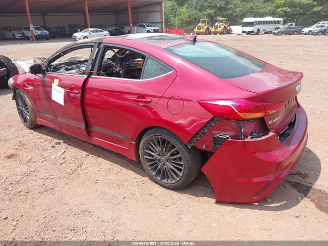 45767091 :رقم المزاد ، KMHD04LB5JU598162 vin ، 2018 Hyundai Elantra Sport مزاد بيع