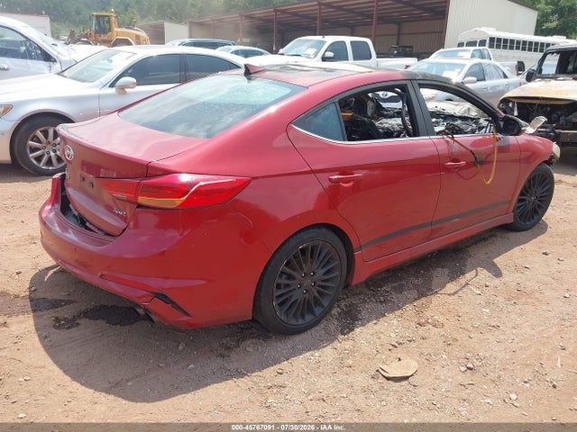 45767091 :رقم المزاد ، KMHD04LB5JU598162 vin ، 2018 Hyundai Elantra Sport مزاد بيع
