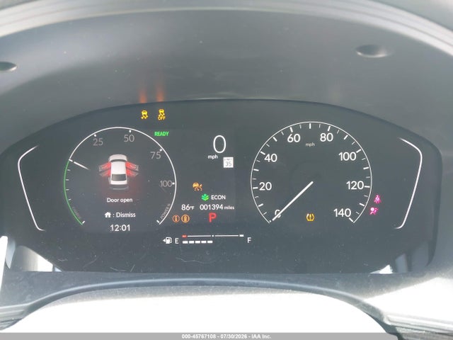 Aukcja sprzedaży 2026 Honda Civic Hybrid Sport/sport Touring, vin: 2HGFE4F80TH346289, numer aukcji: 45767108