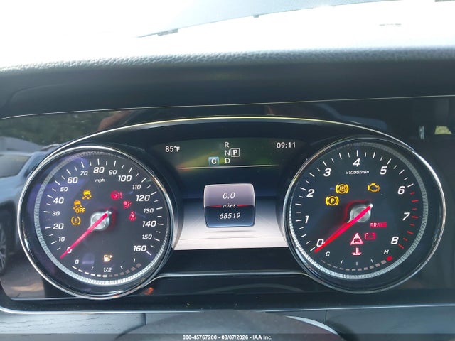 45767200 :رقم المزاد ، WDDZF4KB4HA080040 vin ، 2017 Mercedes-benz E 300 4matic مزاد بيع