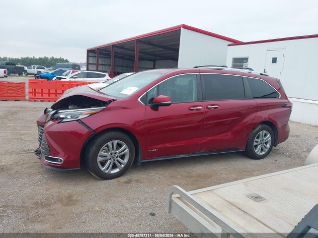 Продажа на аукционе авто 2021 Toyota Sienna Platinum, vin: 5TDESKFC6MS022973, номер лота: 45767211