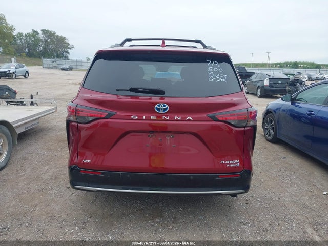 Продажа на аукционе авто 2021 Toyota Sienna Platinum, vin: 5TDESKFC6MS022973, номер лота: 45767211