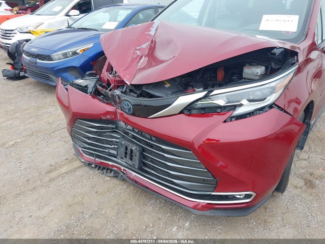 Продажа на аукционе авто 2021 Toyota Sienna Platinum, vin: 5TDESKFC6MS022973, номер лота: 45767211
