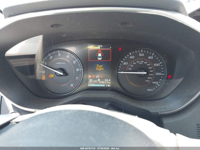 45767216 :رقم المزاد ، JF2GTAEC5L8249268 vin ، 2020 Subaru Crosstrek Premium مزاد بيع