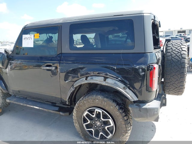 Aukcja sprzedaży 2022 Ford Bronco Outer Banks, vin: 1FMDE5AH5NLA81499, numer aukcji: 45767271