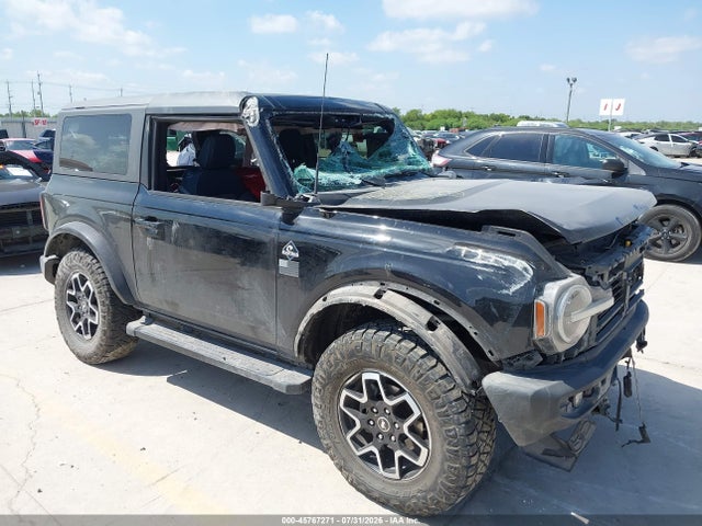 Aukcja sprzedaży 2022 Ford Bronco Outer Banks, vin: 1FMDE5AH5NLA81499, numer aukcji: 45767271