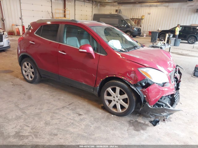 45767280 :رقم المزاد ، KL4CJCSB1FB213606 vin ، 2015 Buick Encore Leather مزاد بيع