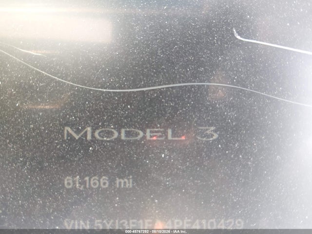 5YJ3E1EA4PF410429 Tesla Model 3 Rear-wheel Drive