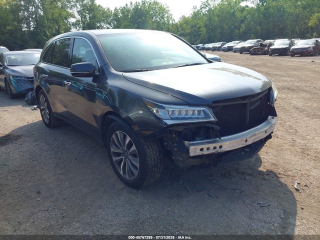 2014 Acura Mdx Technology Package მანქანა იყიდება აუქციონზე, vin: 5FRYD4H47EB027404, აუქციონის ნომერი: 45767299