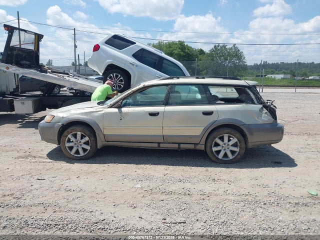 2006 Subaru Outback 2.5i მანქანა იყიდება აუქციონზე, vin: 4S4BP61C866326758, აუქციონის ნომერი: 45767372