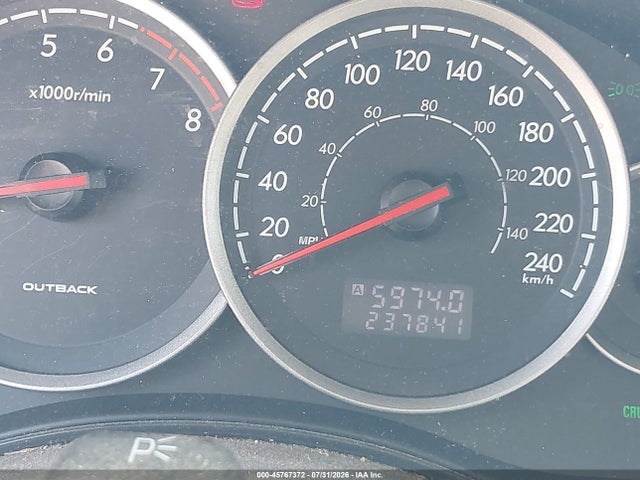 2006 Subaru Outback 2.5i მანქანა იყიდება აუქციონზე, vin: 4S4BP61C866326758, აუქციონის ნომერი: 45767372