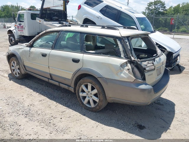 2006 Subaru Outback 2.5i მანქანა იყიდება აუქციონზე, vin: 4S4BP61C866326758, აუქციონის ნომერი: 45767372