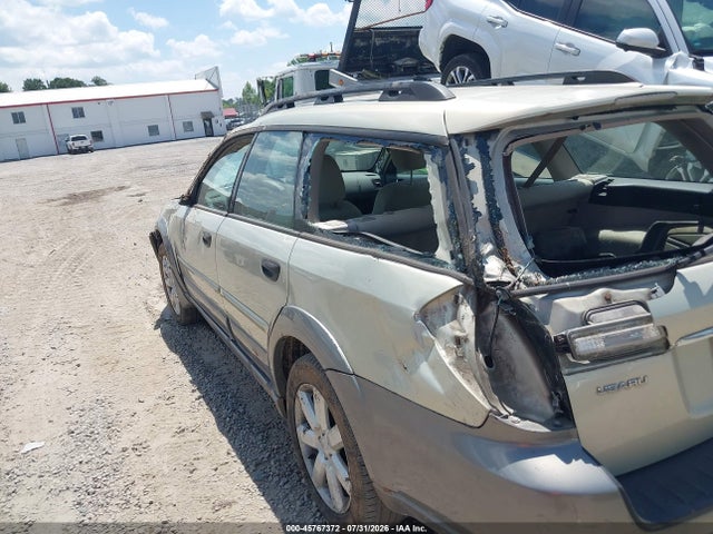 2006 Subaru Outback 2.5i მანქანა იყიდება აუქციონზე, vin: 4S4BP61C866326758, აუქციონის ნომერი: 45767372