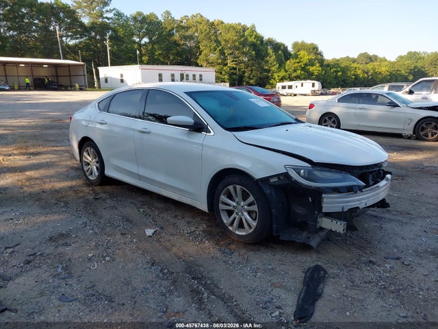 2015 Chrysler 200 Limited მანქანა იყიდება აუქციონზე, vin: 1C3CCCAB8FN587442, აუქციონის ნომერი: 45767438
