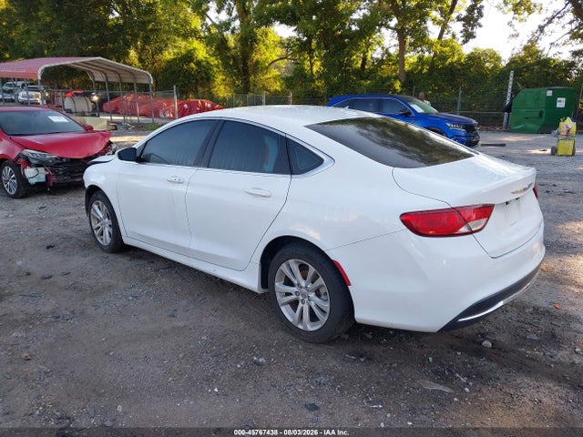 2015 Chrysler 200 Limited მანქანა იყიდება აუქციონზე, vin: 1C3CCCAB8FN587442, აუქციონის ნომერი: 45767438