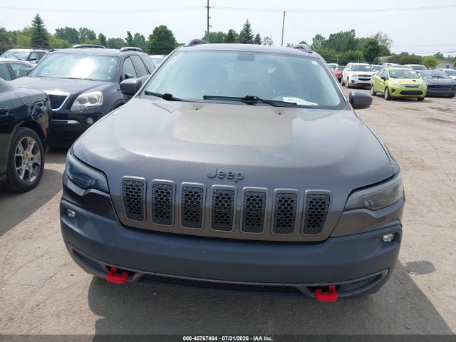 Auction sale of the 2019 Jeep Cherokee Trailhawk 4x4, vin: 1C4PJMBX7KD427295, lot number: 45767464