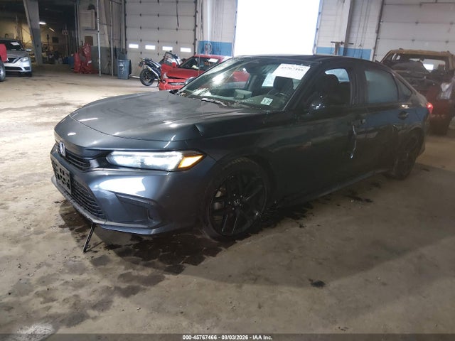 2022 Honda Civic Sport მანქანა იყიდება აუქციონზე, vin: 2HGFE2F57NH586243, აუქციონის ნომერი: 45767466