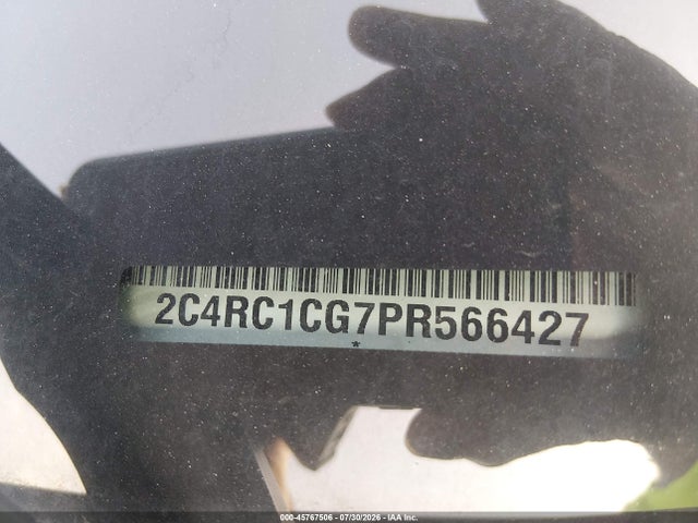 45767506 :رقم المزاد ، 2C4RC1CG7PR566427 vin ، 2023 Chrysler Voyager Lx مزاد بيع