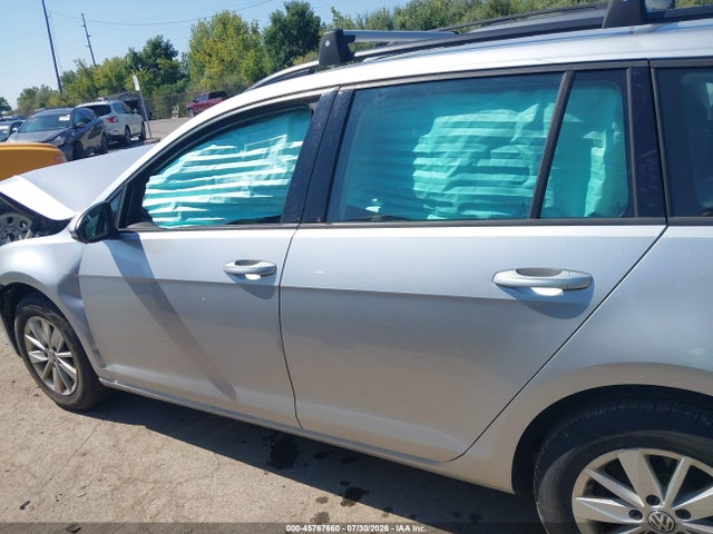 Aukcja sprzedaży 2016 Volkswagen Golf Sportwagen Tsi S 4-door, vin: 3VWC17AU1GM522810, numer aukcji: 45767660
