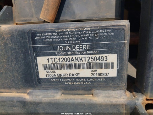 1TC1200AKKT250493 John Deere Other