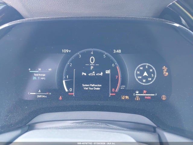 45767782 :رقم المزاد ، 2T2BAMCA6SC103154 vin ، 2025 Lexus Rx 350 Premium مزاد بيع