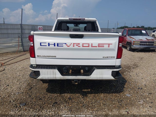 2021 Chevrolet Silverado 1500 2wd  Standard Bed Custom მანქანა იყიდება აუქციონზე, vin: 1GCRWBEK1MZ347477, აუქციონის ნომერი: 45767784