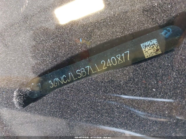 2020 Chevrolet Trax Fwd Lt მანქანა იყიდება აუქციონზე, vin: 3GNCJLSB7LL240817, აუქციონის ნომერი: 45767838