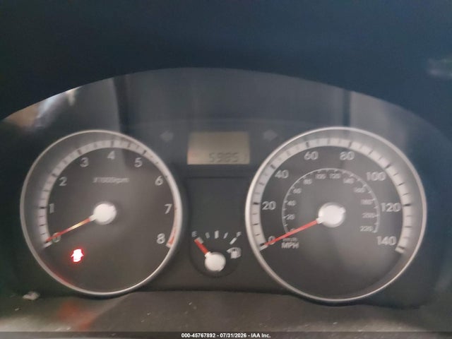 45767892 :رقم المزاد ، KMHCN46C19U313034 vin ، 2009 Hyundai Accent Gls مزاد بيع