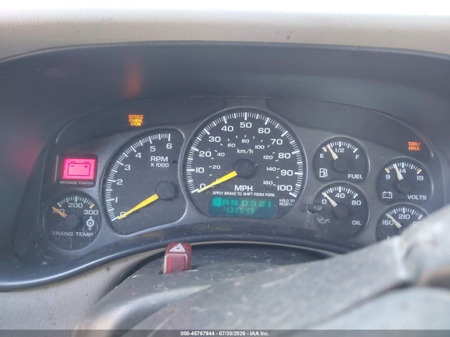 2001 Chevrolet Silverado 1500hd Lt მანქანა იყიდება აუქციონზე, vin: 1GCGK13U81F173633, აუქციონის ნომერი: 45767944
