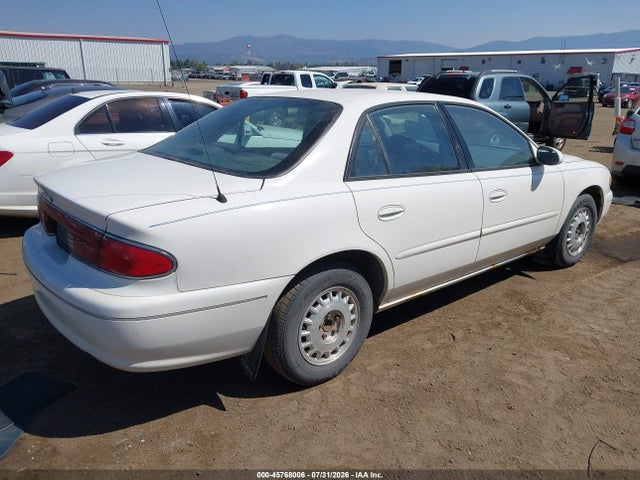 45768006 :رقم المزاد ، 2G4WS52J031194668 vin ، 2003 Buick Century Custom مزاد بيع