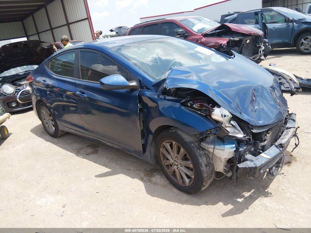 Aukcja sprzedaży 2016 Hyundai Elantra Se, vin: KMHDH4AE4GU503976, numer aukcji: 45768026