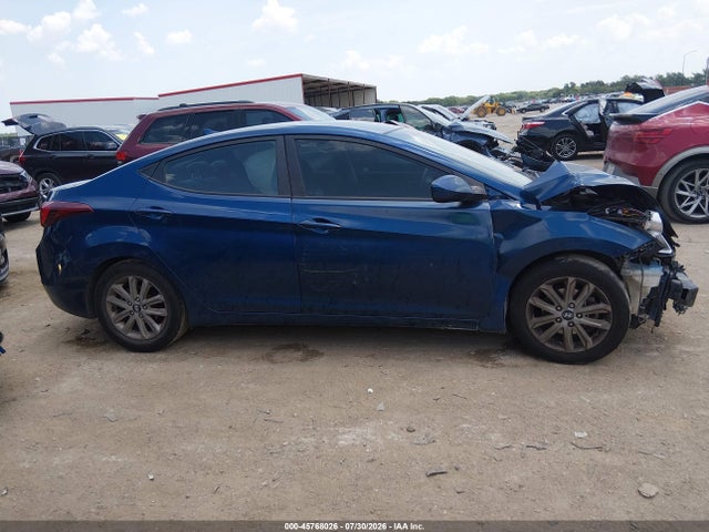 2016 Hyundai Elantra Se მანქანა იყიდება აუქციონზე, vin: KMHDH4AE4GU503976, აუქციონის ნომერი: 45768026
