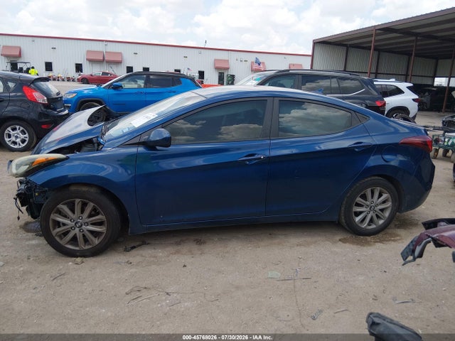 2016 Hyundai Elantra Se მანქანა იყიდება აუქციონზე, vin: KMHDH4AE4GU503976, აუქციონის ნომერი: 45768026