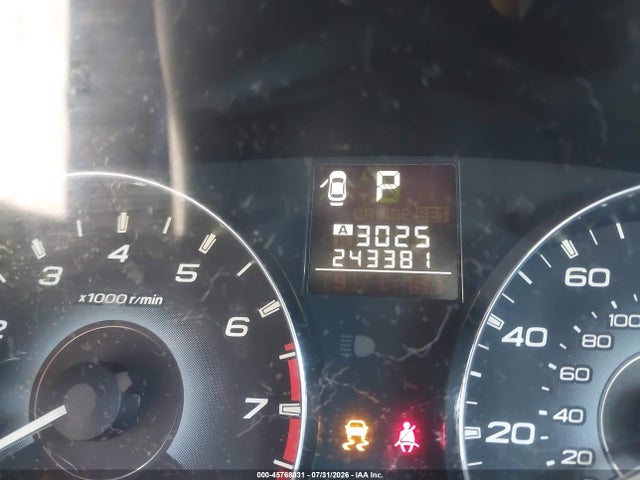 Aukcja sprzedaży 2010 Subaru Legacy 2.5i, vin: 4S3BMCA62A3229619, numer aukcji: 45768031