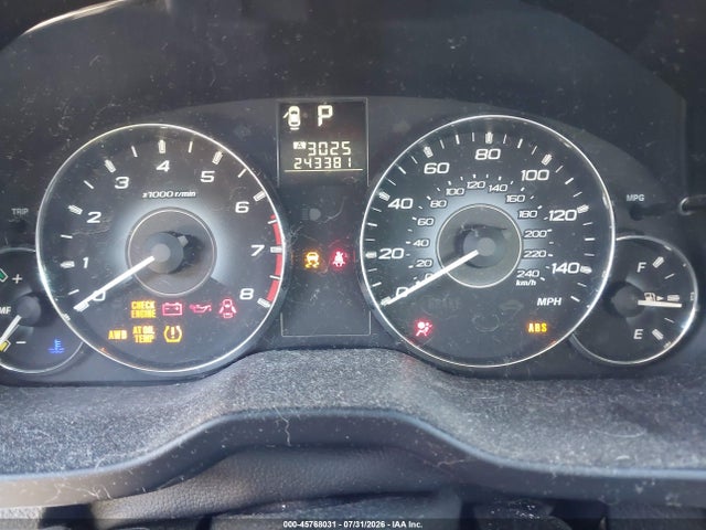 Aukcja sprzedaży 2010 Subaru Legacy 2.5i, vin: 4S3BMCA62A3229619, numer aukcji: 45768031