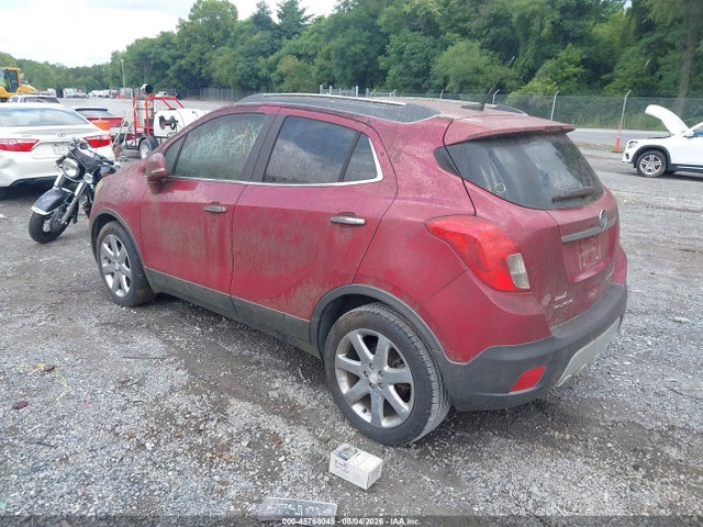 45768045 :رقم المزاد ، KL4CJCSB5EB720992 vin ، 2014 Buick Encore Leather مزاد بيع