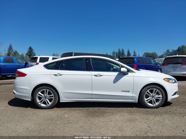 3FA6P0UU0JR243625 Ford Fusion Hybrid S