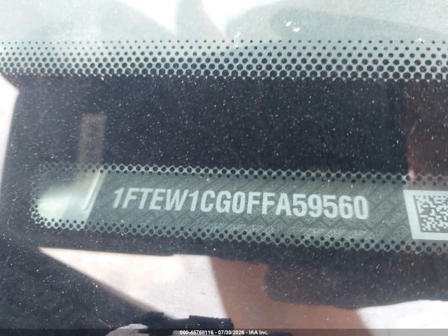 Aukcja sprzedaży 2015 Ford F-150 Xlt, vin: 1FTEW1CG0FFA59560, numer aukcji: 45768116