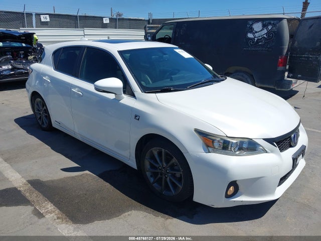 Продажа на аукционе авто 2012 Lexus Ct 200h Premium, vin: JTHKD5BH7C2075525, номер лота: 45768127