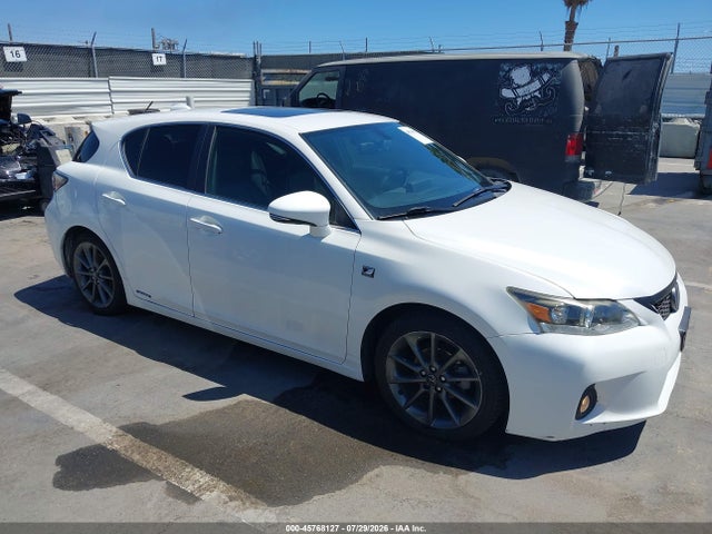 Продажа на аукционе авто 2012 Lexus Ct 200h Premium, vin: JTHKD5BH7C2075525, номер лота: 45768127