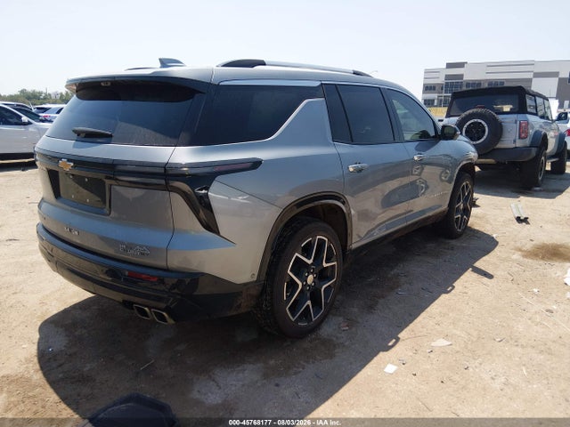 2026 Chevrolet Traverse Fwd High Country მანქანა იყიდება აუქციონზე, vin: 1GNERKKS4TJ124106, აუქციონის ნომერი: 45768177