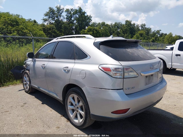 45768186 :رقم المزاد ، 2T2ZK1BA9AC033871 vin ، 2010 Lexus Rx 350 مزاد بيع