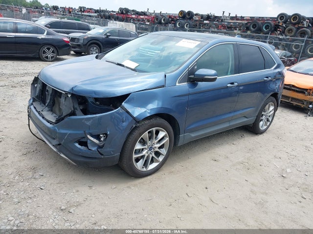 2018 Ford Edge Titanium მანქანა იყიდება აუქციონზე, vin: 2FMPK3K82JBB66660, აუქციონის ნომერი: 45768195