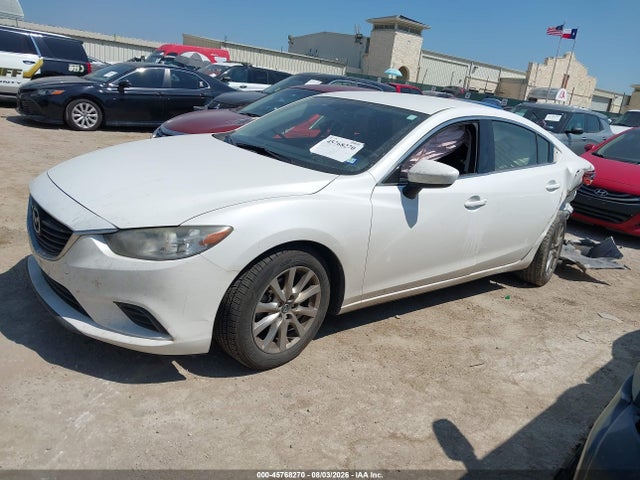 45768270 :رقم المزاد ، JM1GJ1U50G1451618 vin ، 2016 Mazda Mazda6 I Sport مزاد بيع