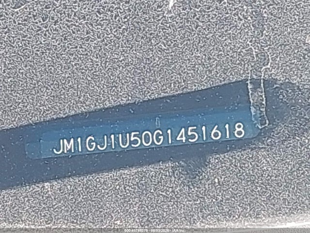 45768270 :رقم المزاد ، JM1GJ1U50G1451618 vin ، 2016 Mazda Mazda6 I Sport مزاد بيع