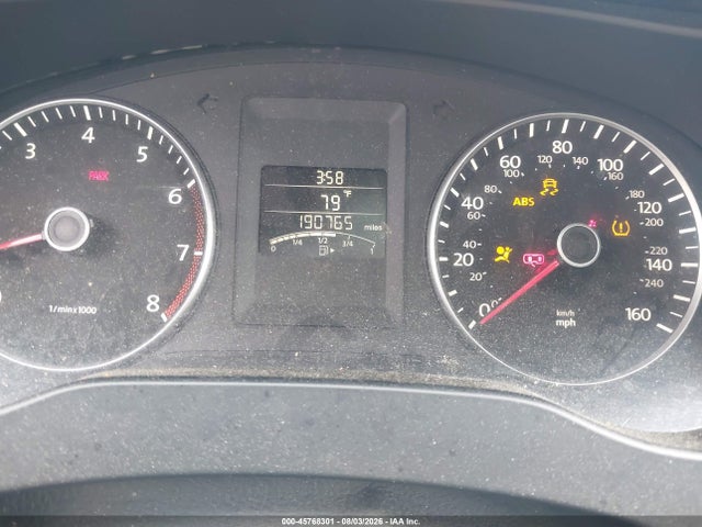 Продажа на аукционе авто 2012 Volkswagen Jetta 2.5l Se, vin: 3VWBP7AJ9CM319108, номер лота: 45768301