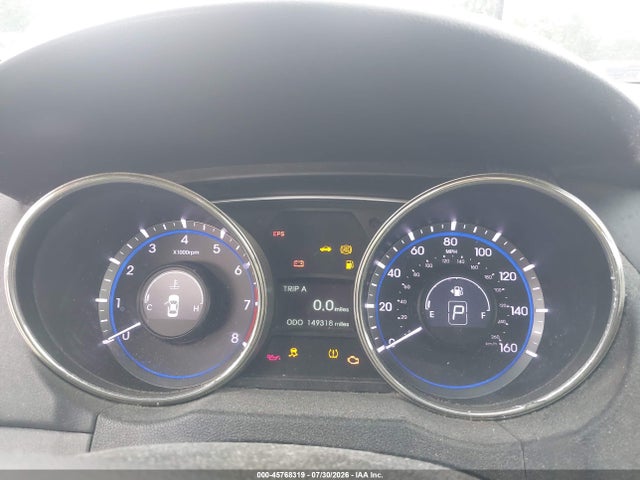 Aukcja sprzedaży 2012 Hyundai Sonata Gls, vin: 5NPEB4AC2CH402819, numer aukcji: 45768319