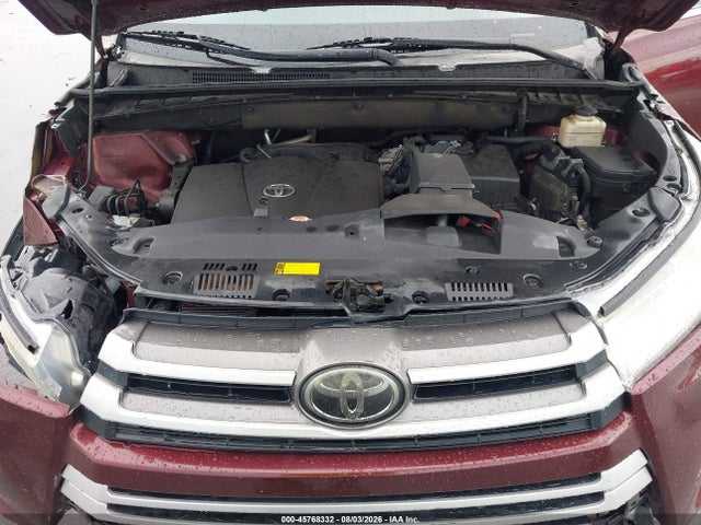 Aukcja sprzedaży 2019 Toyota Highlander Xle, vin: 5TDKZRFH8KS291444, numer aukcji: 45768332